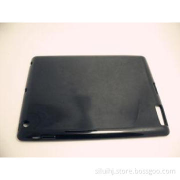 Black Soft TPU Ipad 3 Case Anti-dust / Dustproof Protective